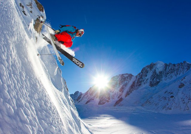 Profitez du soleil et du ski de printemps  Chamonix