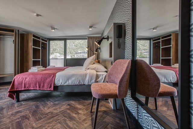 Suite Summit hotel room Chamonix