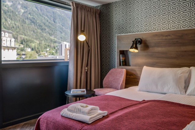 Suite Summit hotel room Chamonix