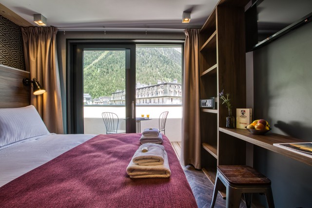 Double / twin Summit hotel room Chamonix