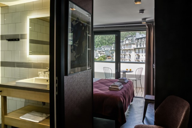 Double / twin Summit hotel room Chamonix