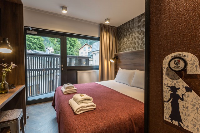 Double hotel room mountain Pointe Isabelle Chamonix