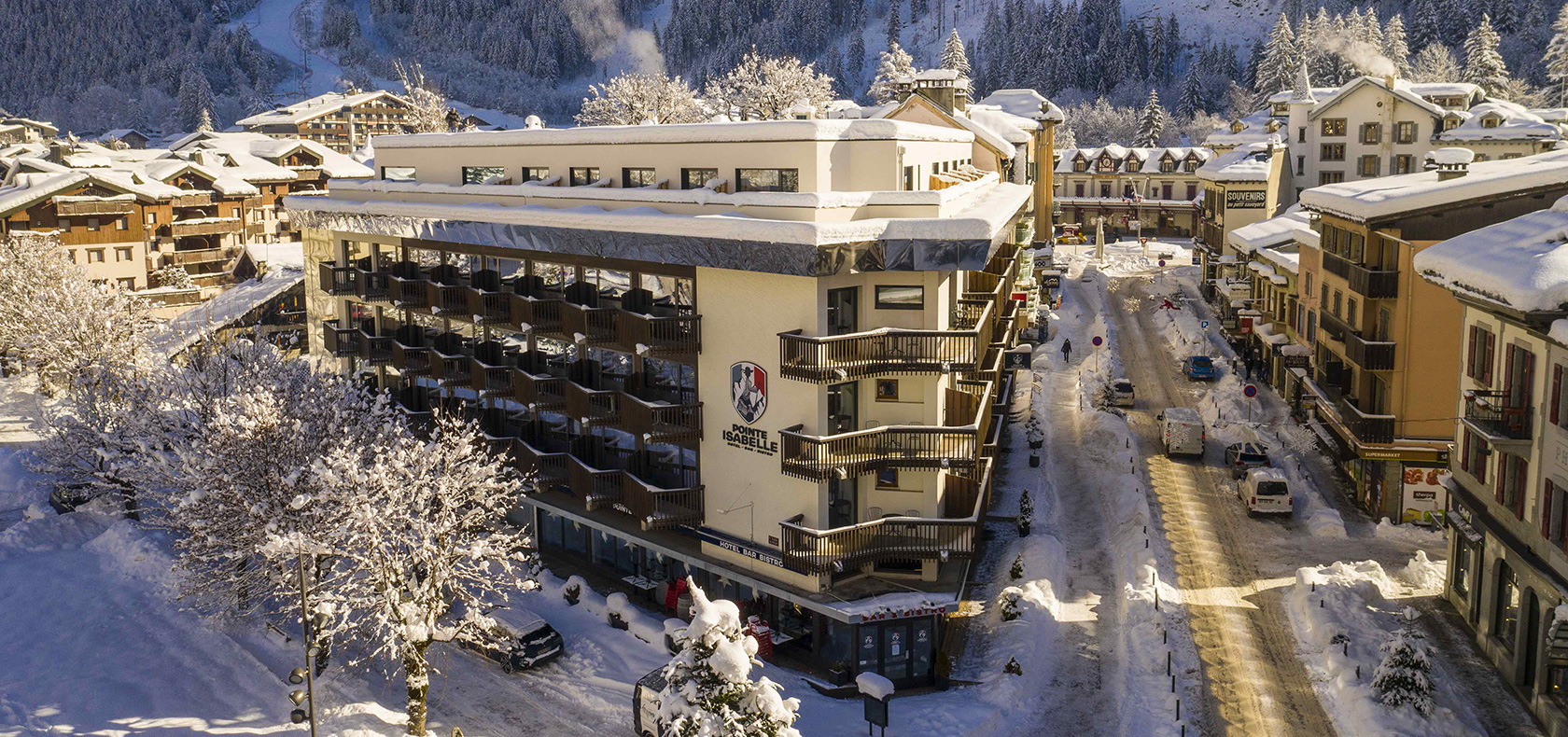 Hotel Bar Bistro Pointe Isabelle Chamonix Mont-Blanc